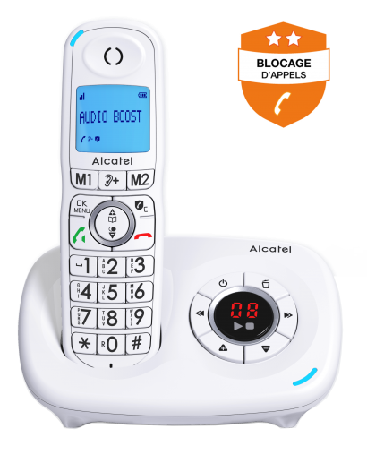 Alcatel XL585 Voice Duo Blanc